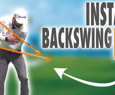 Do This And The Backswing Will Seem Easy!