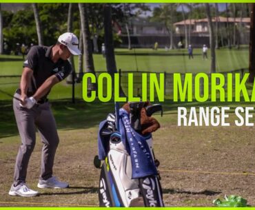 Watch Collin Morikawa Range Session | Warm up Swings
