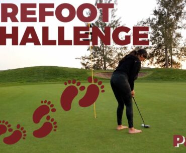 Barefoot Golf Challenge Part II vs. @Shee Golfs