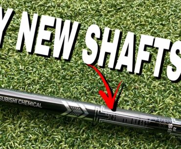 Are these my NEW SHAFTS? | Mitsubishi MMT Graphite Iron Shafts