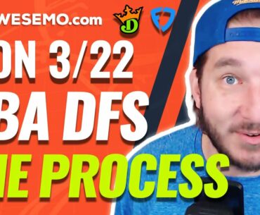 NBA DFS STRATEGY & RESEARCH PROCESS DRAFTKINGS & FANDUEL DAILY FANTASY BASKETBALL | MONDAY 3/22