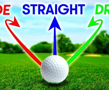 How to SHAPE any GOLF SHOT - How to hit a DRAW | Hit a Fade | Hit it Straight | Hit it High or Low