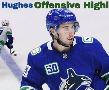 5 Minutes of Quinn Hughes Dominating Offensively From The Blueline