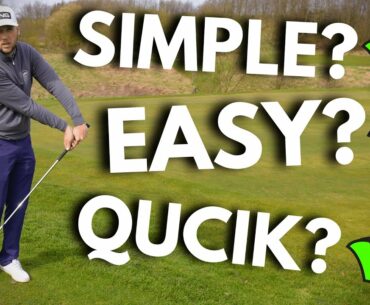 THIS SIMPLE GOLF TIP JUST WORKS!