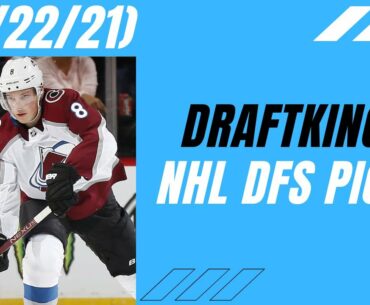 DRAFTKINGS NHL PICKS | MONDAY MARCH 22ND PICKS | NHL DFS PICKS 3/22/2021