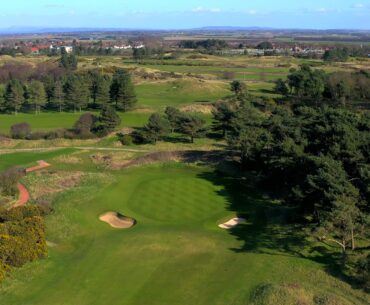 Hillside Golf Club - 14th Fly by - Without Augmented Yardages