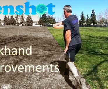 Disc Golf - Backhand Improvements