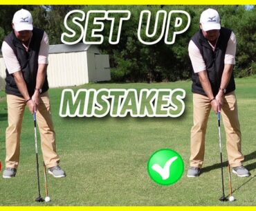 Common Ball Position And Set Up Mistakes