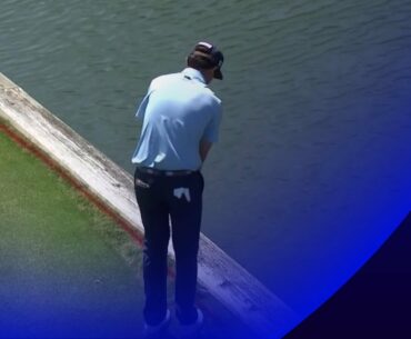 Two players putt into the water! | 2021 WGC-Dell Match Play