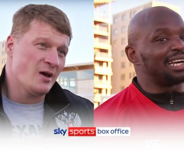 Alexander Povetkin & Dillian Whyte train ahead of their heavyweight rematch | Open Workout