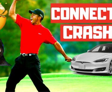 Tiger Woods And Tesla Crash SAME DAY on  February 23, 2021 | Tiger Woods and Cathie Wood Connection