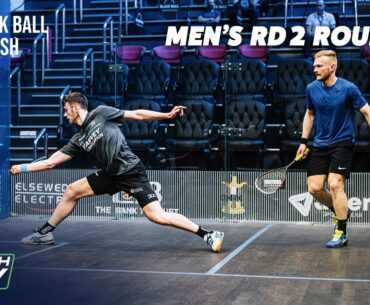Squash: CIB Black Ball Open 2021 - Men's Rd 2 Roundup [Pt.3]