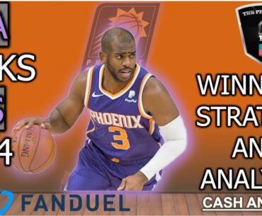 FANDUEL/DRAFTKINGS NBA DFS PICKS 3/24 ADVICE AND LINEUP SUGGESTIONS