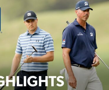 Highlights | Matt Kuchar vs. Jordan Spieth | WGC-Dell Match Play | 2021