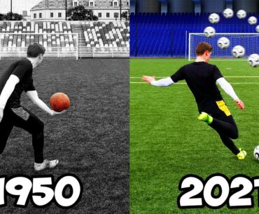 Long Shots from 1950 to 2021 - THE EVOLUTION OF FOOTBALL LONGSHOTS