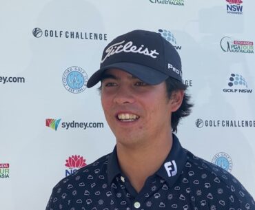 Bogey-free round for Jack Thompson in Round 3 Golf Challenge NSW Open