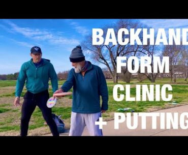 Learn How To Play Disc. Golf: Backhand Tips, Tricks, & Drills and Putting Basics