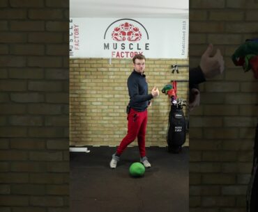 A great exercise for developing speed in the golf swing #shorts
