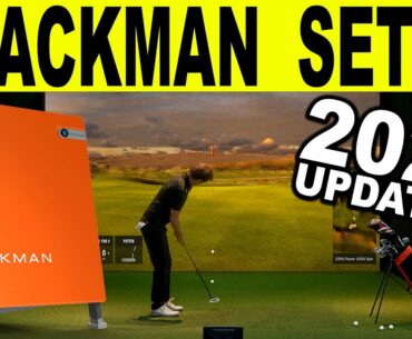 How to Setup & Align Trackman 4 for an Indoor Golf Simulator (2021 Updates)