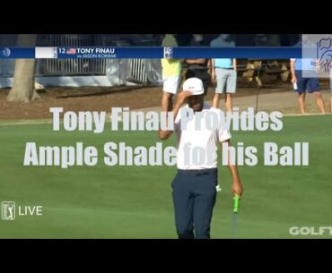 Finau Applies Shade to His Ball - Golf Rules Explained