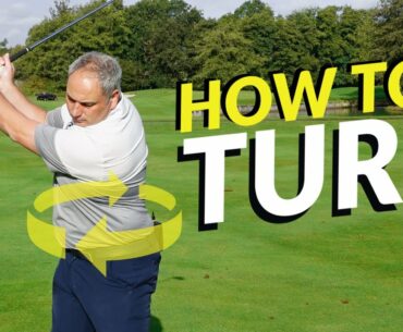 How To Make The Correct Turn And Not Cheat In The Golf Swing
