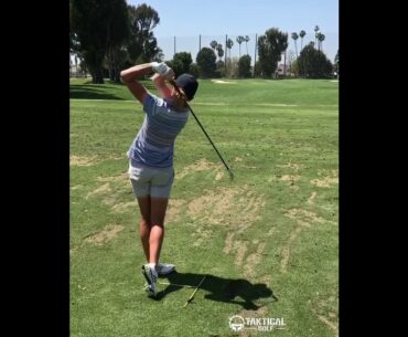 LPGA Pro Stacy Lewis uses the Taktical Golf AGS