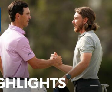 Highlights | Billy Horschel vs. Tommy Fleetwood | WGC-Dell Match Play | 2021