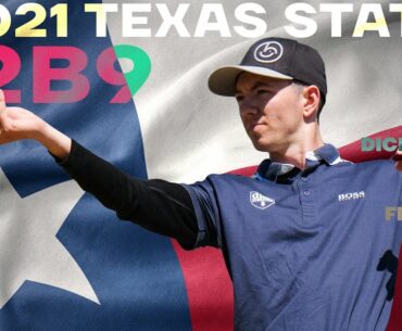 2021 Texas State Disc Golf Championship | R2B9 LEAD | Koling, White, Dickerson, Freeman | Jomez