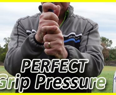 Correct Golf Grip Pressure #shorts