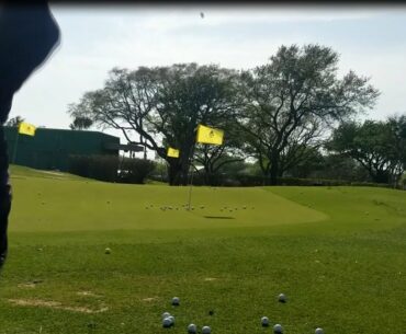 Chipping practice, plus Microphone vs Wind