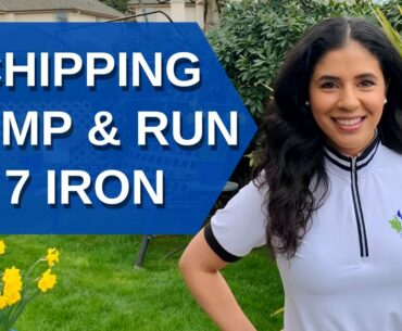 Golf Chipping Tips on How to Hit a Bump and Run Golf Shot With 7 Iron