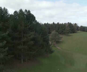 The Millbrook Golf Club 1st Hole Spring Flyover