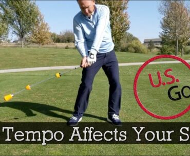 How to Improve Your Golf Swing Tempo - Continuous Motion Drill