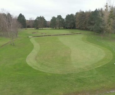 The Millbrook Golf Club 4th Hole Spring Flyover