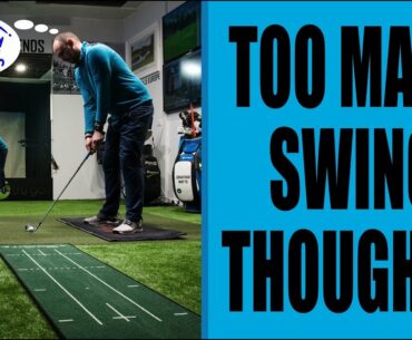 TOO MANY SWING THOUGHTS? SIMPLIFY ON THE COURSE!