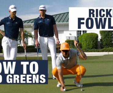 RICKIE FOWLER - HOW I READ GREENS | ME AND MY GOLF