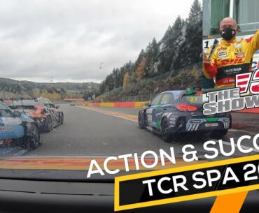 Two times P2 podium finish with Honda Civic during TCR Europe 2020 at Spa Francorchamps