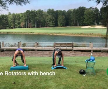 Cardiogolf 5-Minute Workout Break-Core Rotators