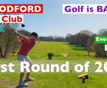 COURSE VLOG - Woodford Golf Club - First Round of 20201