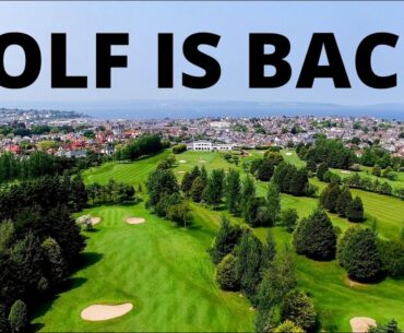 Golf is back!! Birdies & a Holed wedge shot! Bangor Golf Club