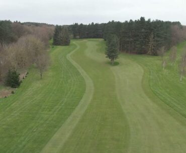 The Millbrook Golf Club 12th Hole Spring Flyover