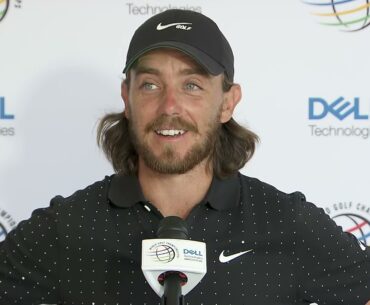 Tommy Fleetwood Friday Flash Interview 2021 World Golf Championships Dell Technologies Match Play