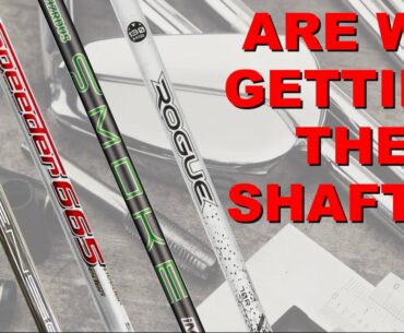 WHERE DID ALL THE "MADE FOR" SHAFTS GO / AFTERMARKET FOR EVERYONE??