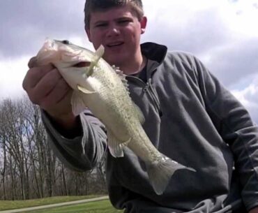 Spring Pond Bass Fishing