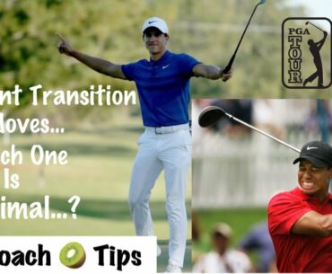 Cameron Champ Vs. Tiger Woods Golf Swing Analysis (Kiwicoach Tips)