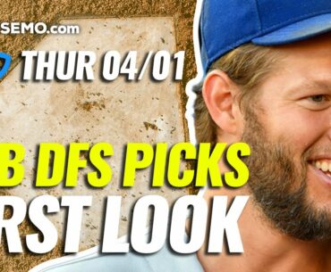 MLB DFS FIRST LOOK 4/1/21 | Opening Day