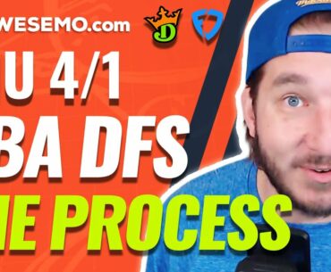 NBA DFS STRATEGY & RESEARCH PROCESS DRAFTKINGS & FANDUEL DAILY FANTASY BASKETBALL | THURSDAY 4/1