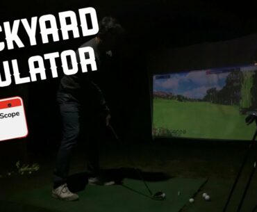 My Backyard Golf Simulator | Mevo Plus