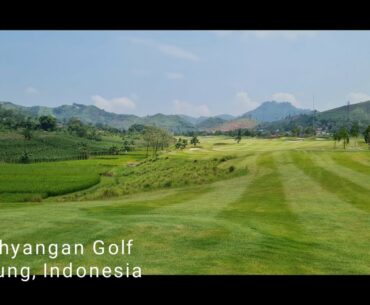 First time at Parahyangan Golf, Bandung. Possibly the best links course in Indonesia!