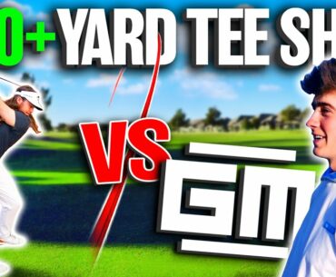 KYLE VS. GM__GOLF | 9 Hole Match | 400+ YARD DRIVE?! | S:02 Ep:01